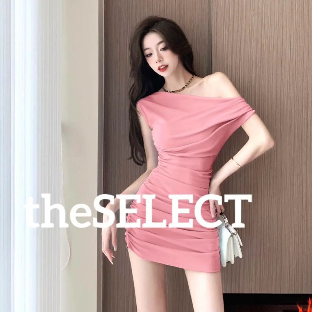 Korean Clothing Women's Dress Pink Mini Dress Pink Mini Skirt Popular