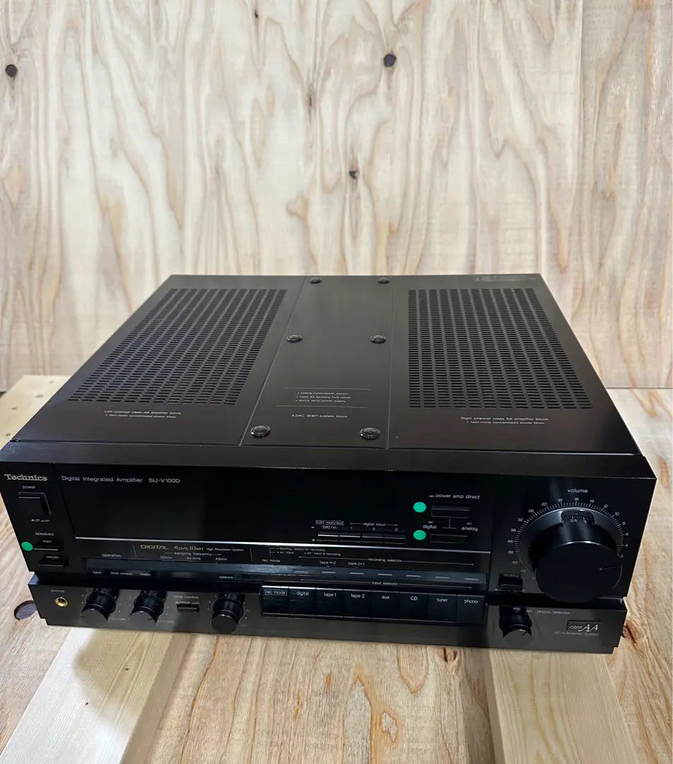 Technics SU-V100D integrated amplifier audio audio equipment