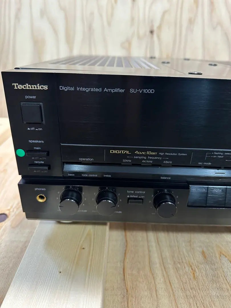 Technics SU-V100D integrated amplifier audio audio equipment