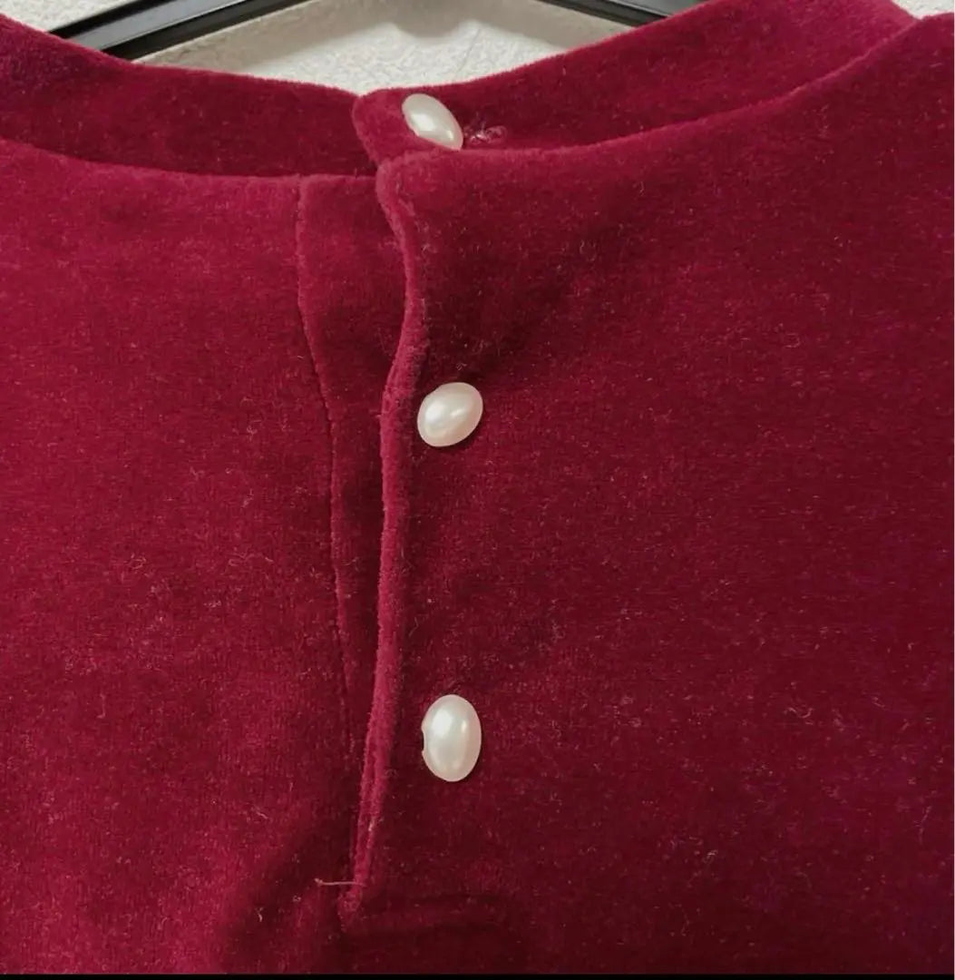 Velvet blouse formal