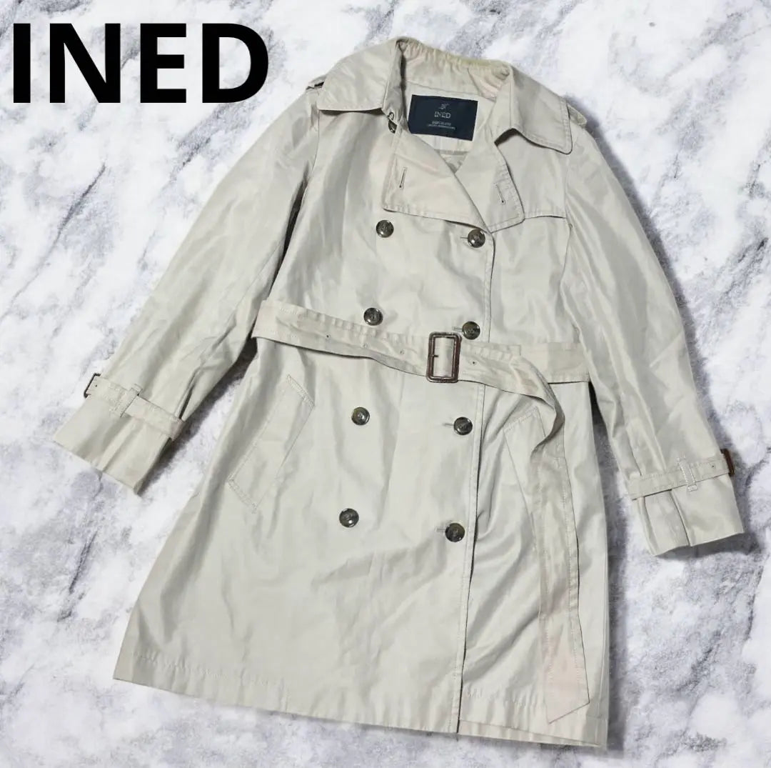 Inedo Trench Coat Chester Coat Long Coat Long Length Beige Company