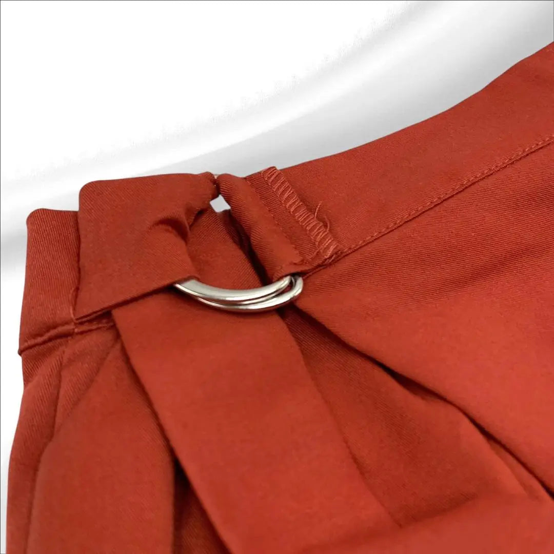 [Unused item] Seven Days Sunday Wrap Pants Size F Women's Red