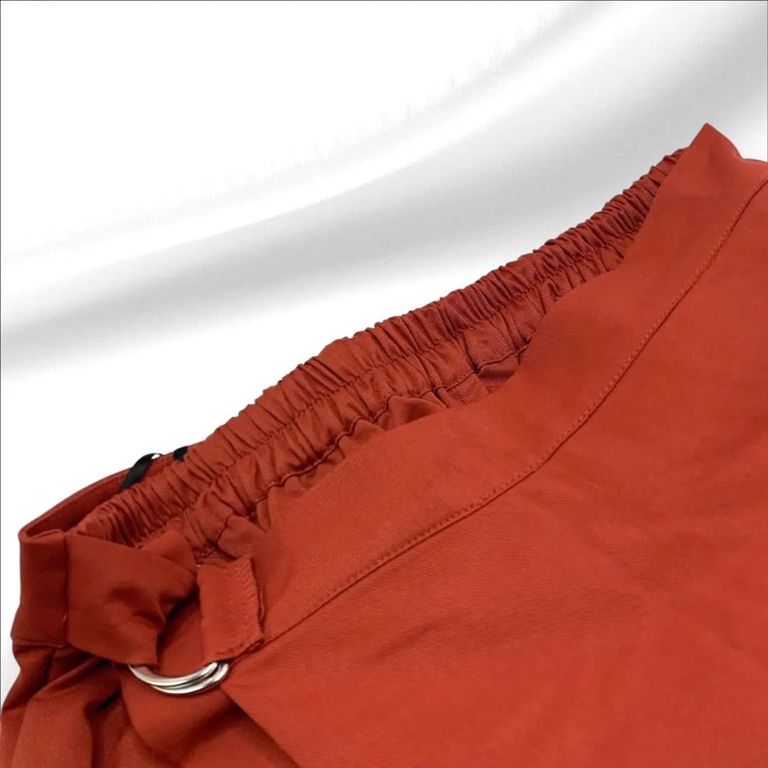 [Unused item] Seven Days Sunday Wrap Pants Size F Women's Red