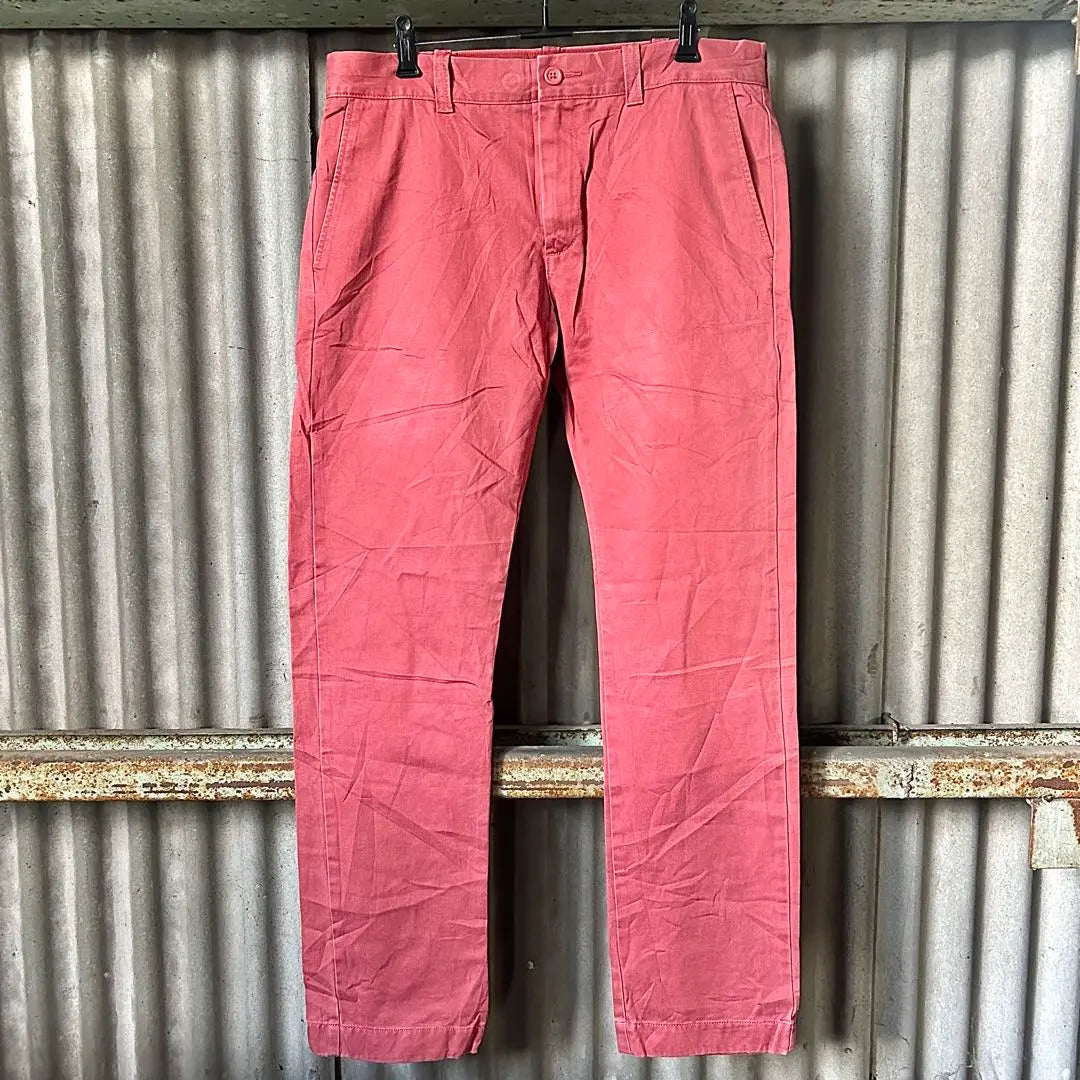 J.crew Chino Pants Red Cotton