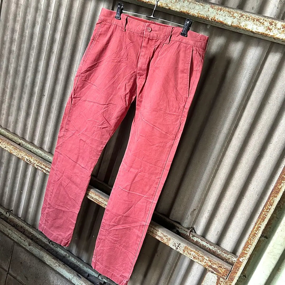 J.crew Chino Pants Red Cotton