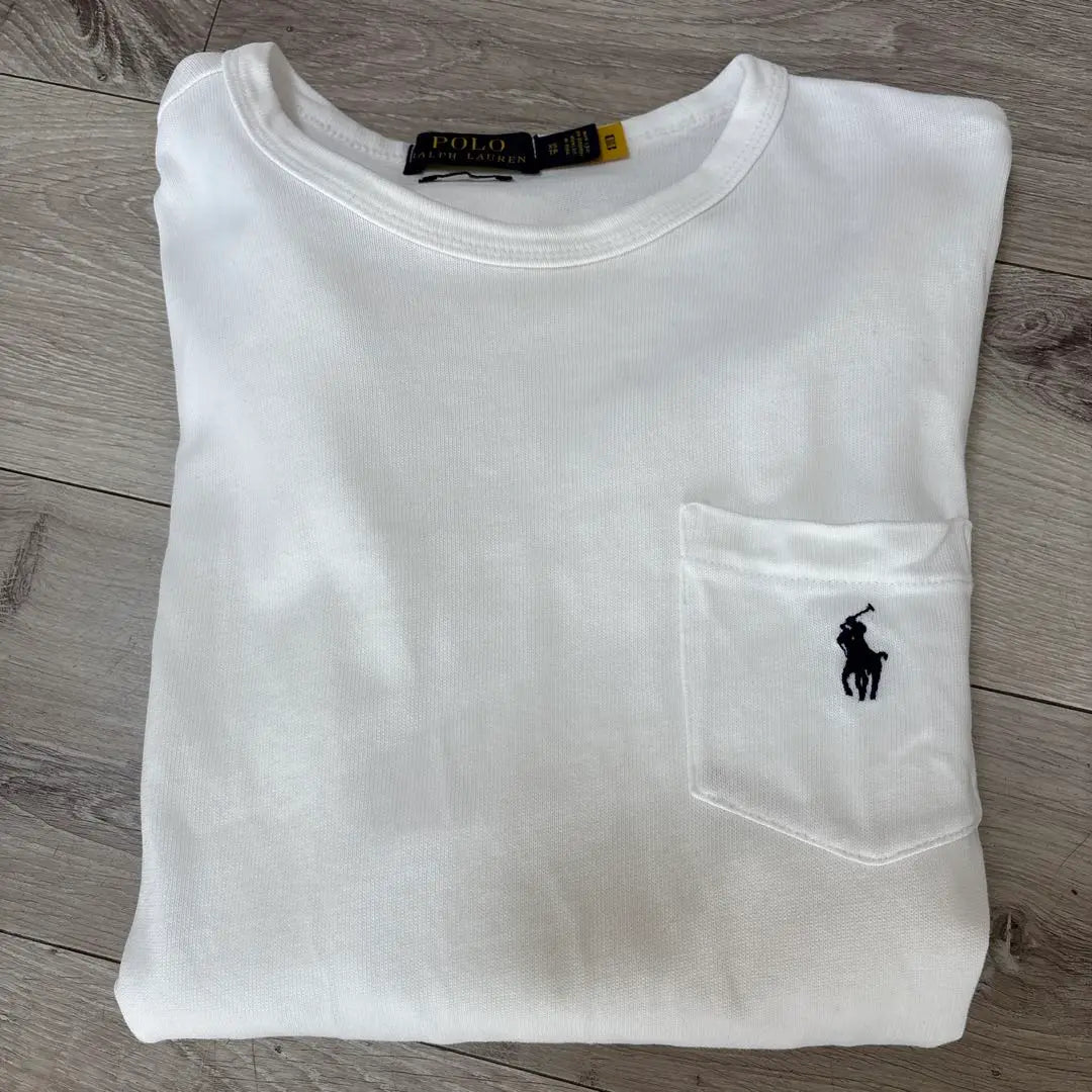 Polo Ralph Lauren White T-shirt XS (Japanese Size S)