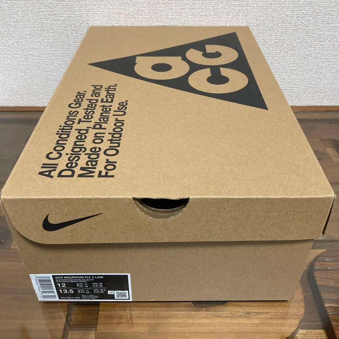 Not used Nike ACG Mountain Fly 2 Low Black 30