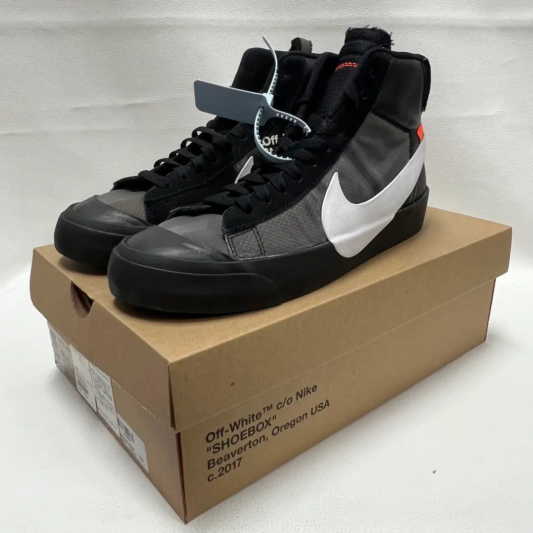 NIKE × OFF-WHITE THE 10 BLAZER MEDIO TALLA 10.5 DE EE. UU. | NIKE × OFF-WHITE THE 10 BLAZER MEDIO TALLA 10.5 DE EE. UU.