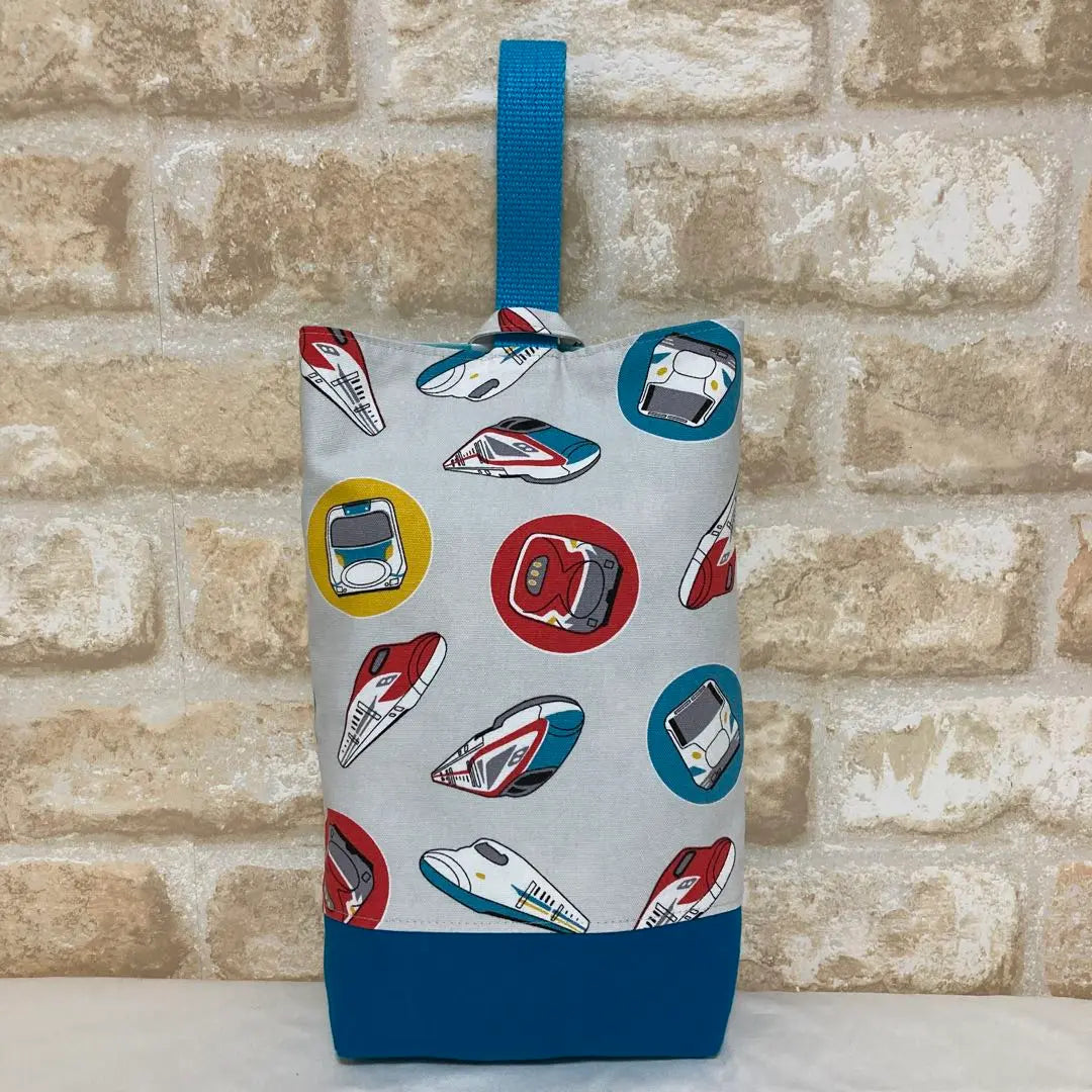 [Anonymous delivery] 6-piece set for kindergarten and school entrance, handbag, shoe bag, gymnastics uniform bag, etc., vehicle pattern, kindergarten and school entrance, school entrance, school entrance | 【匿名配送】入園入学6点セット　手提げ袋　靴袋　体操服袋等　乗り物柄　入園入学