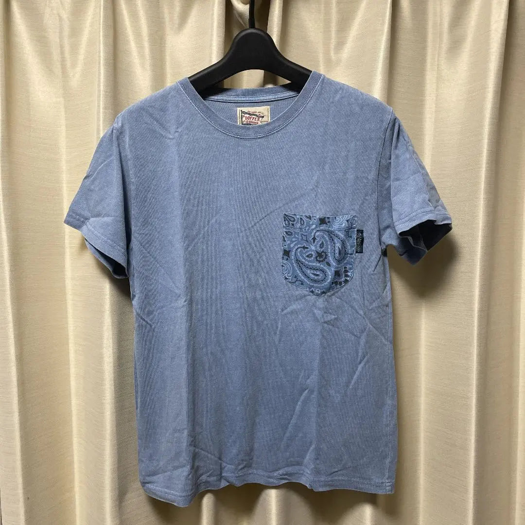 Duffer x Haba Hank Bandana Pocket T -shirt Safari | ダファー×ハバハンク　バンダナ　ポケットTシャツ　サファリ掲載