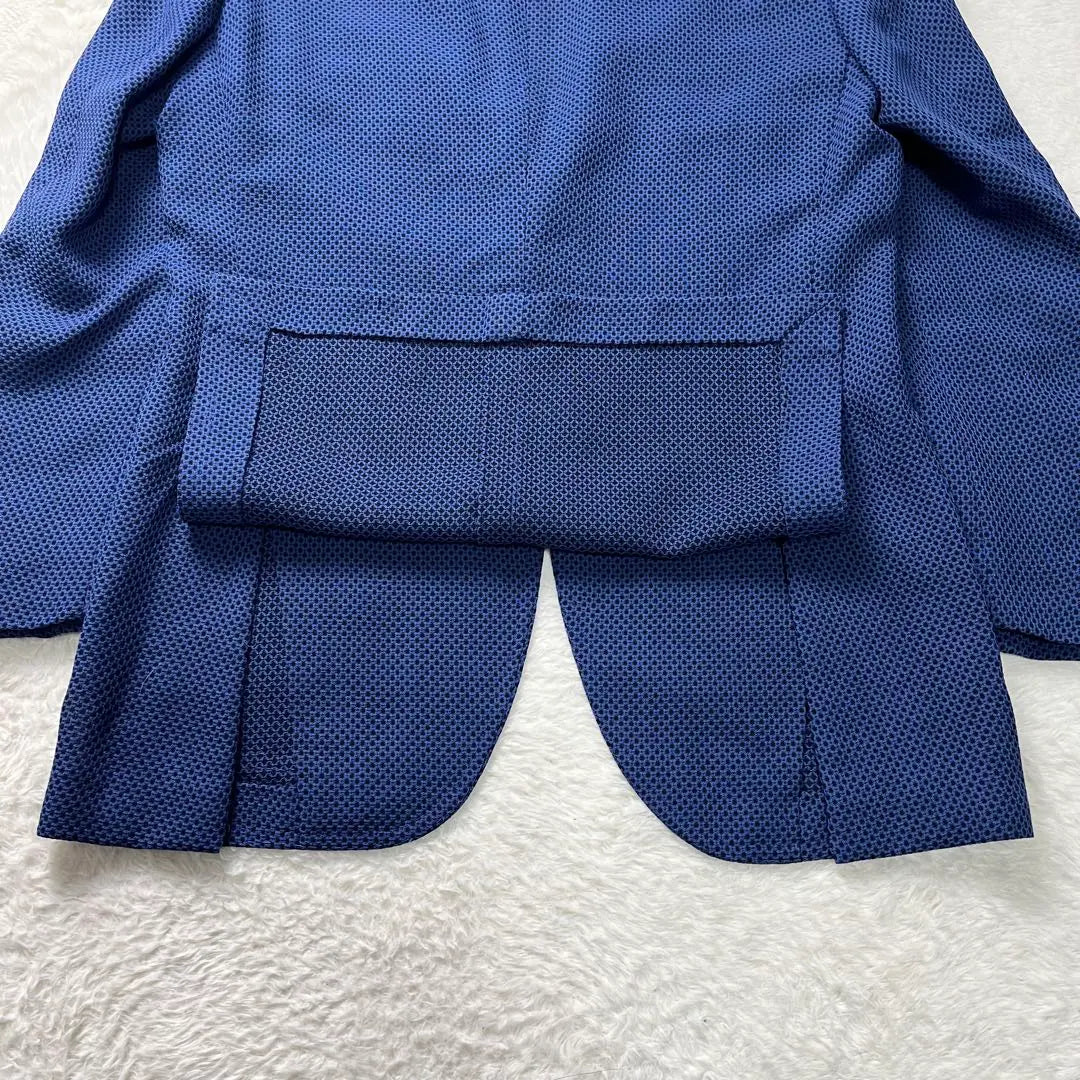 Mujer Ring Jacket Chaqueta Entallada De Lana Azul Marino 46 | リングジャケット ウール 46