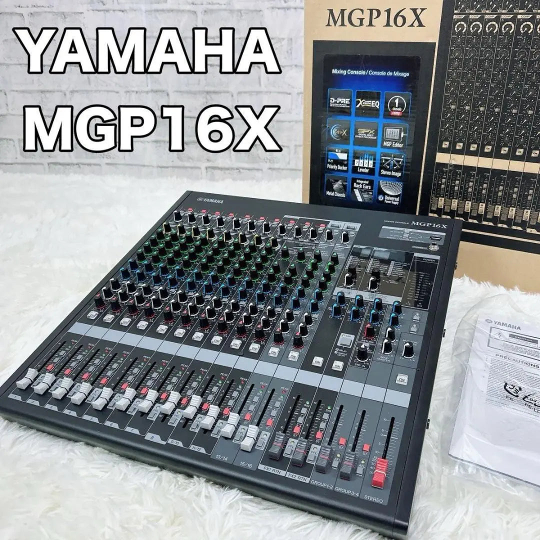 YAMAHA Mixer MGP16X Sound Equipment Audio Yamaha Beauty