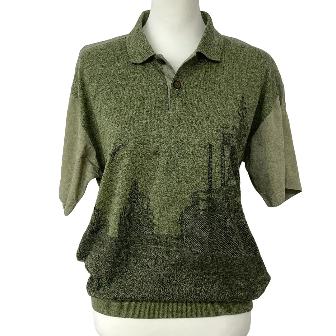 Camisa polo Bruno amarilla verde casual ST.BRUNO M