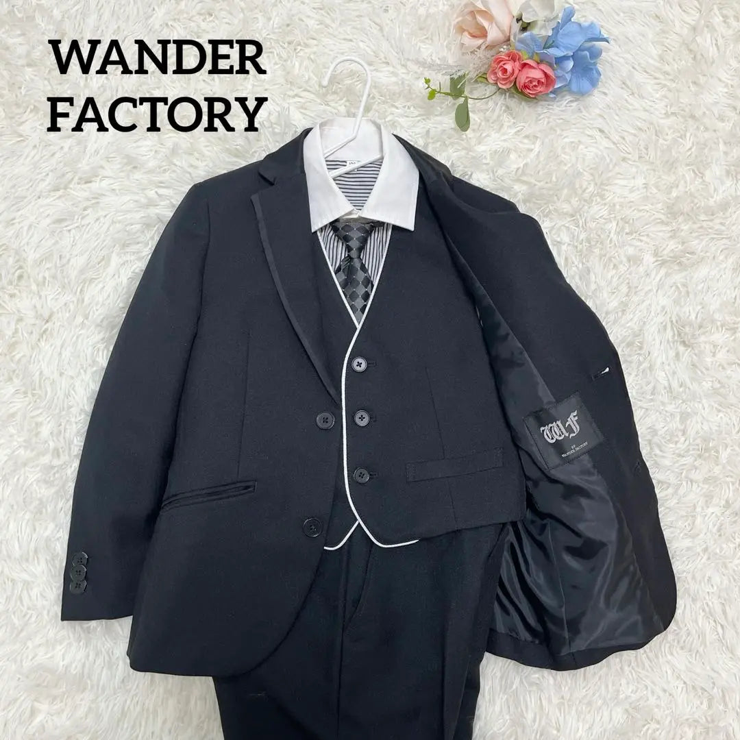 [Belleza] Wander Factory Configuración formal Juego de 6 piezas 120 | 【美品】WANDER FACTORY フォーマル セットアップ 6点セット120