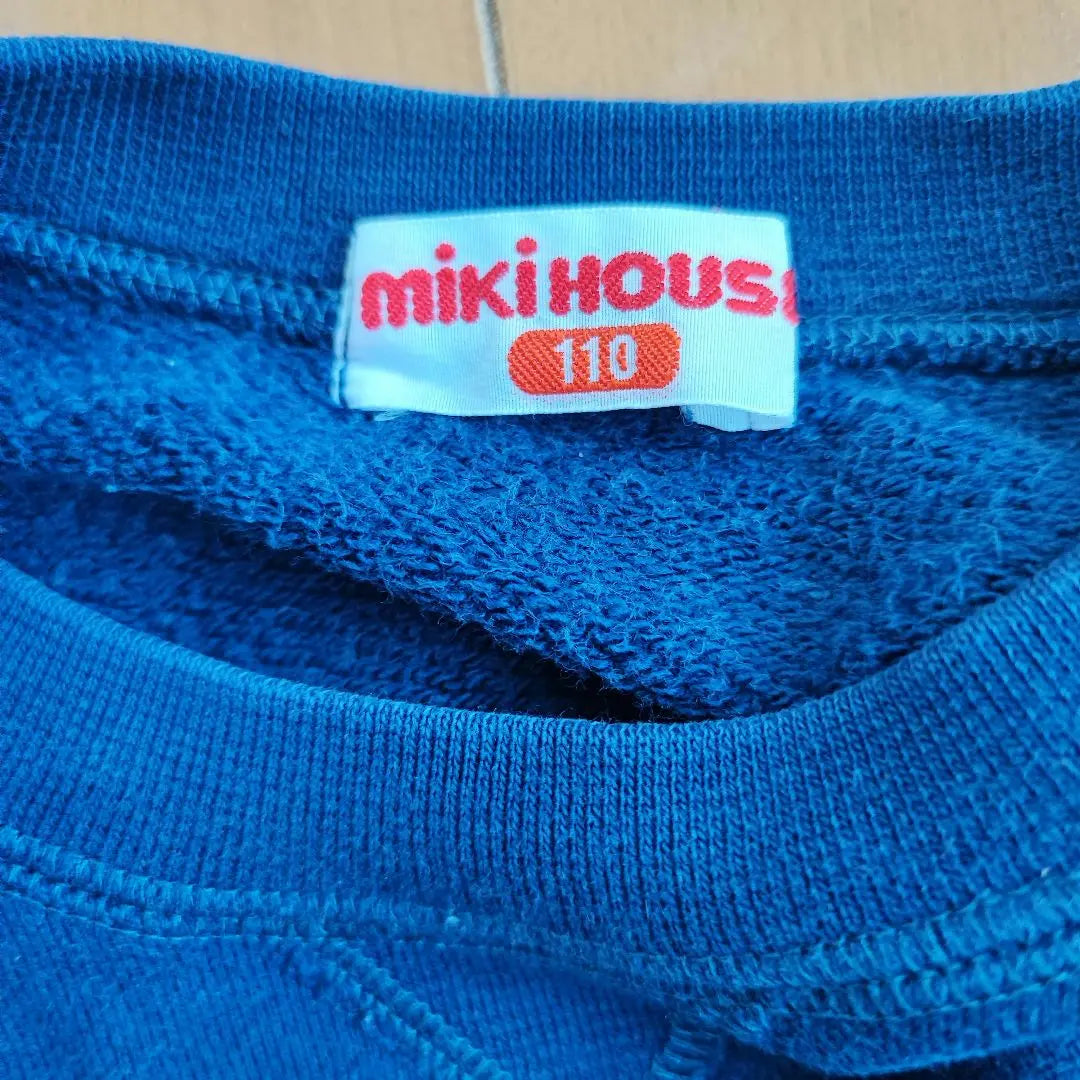 Miki House Embroidered Trainer Navy Patch☆