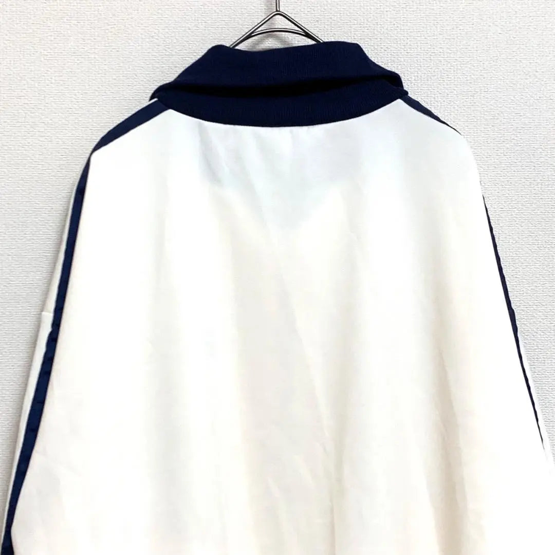 Chaqueta deportiva Nemne blanca para mujer, talla S, con bordado