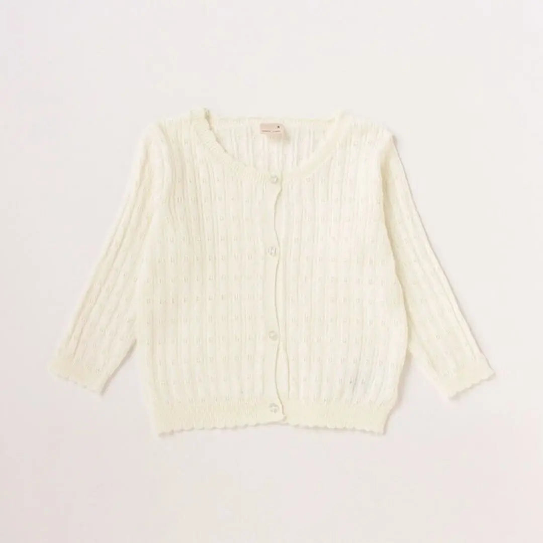 Petit Minne Openwork Knit Cardigan