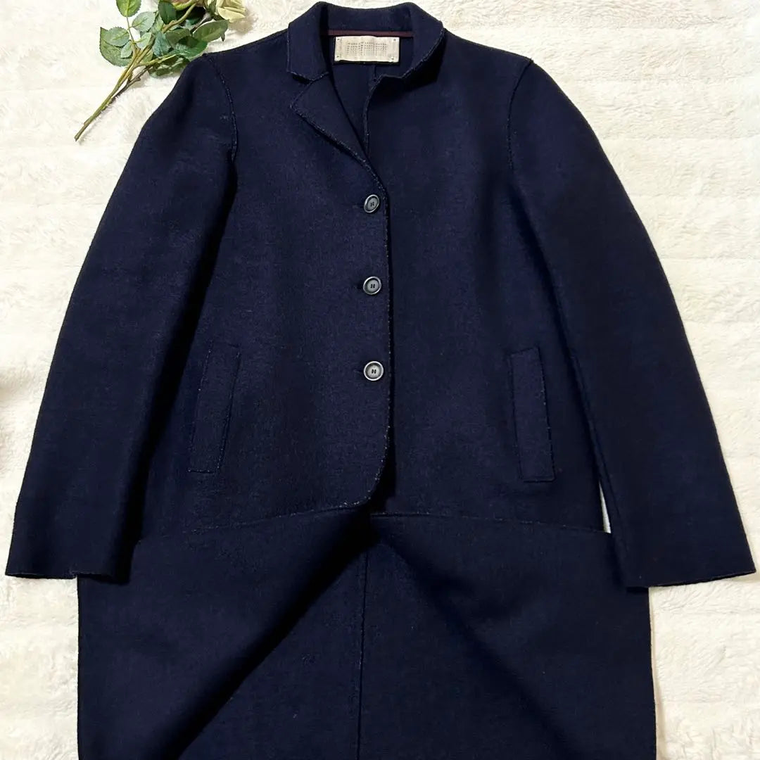 HARRIS WHARF LONDON Wool coat ladies size 40 L