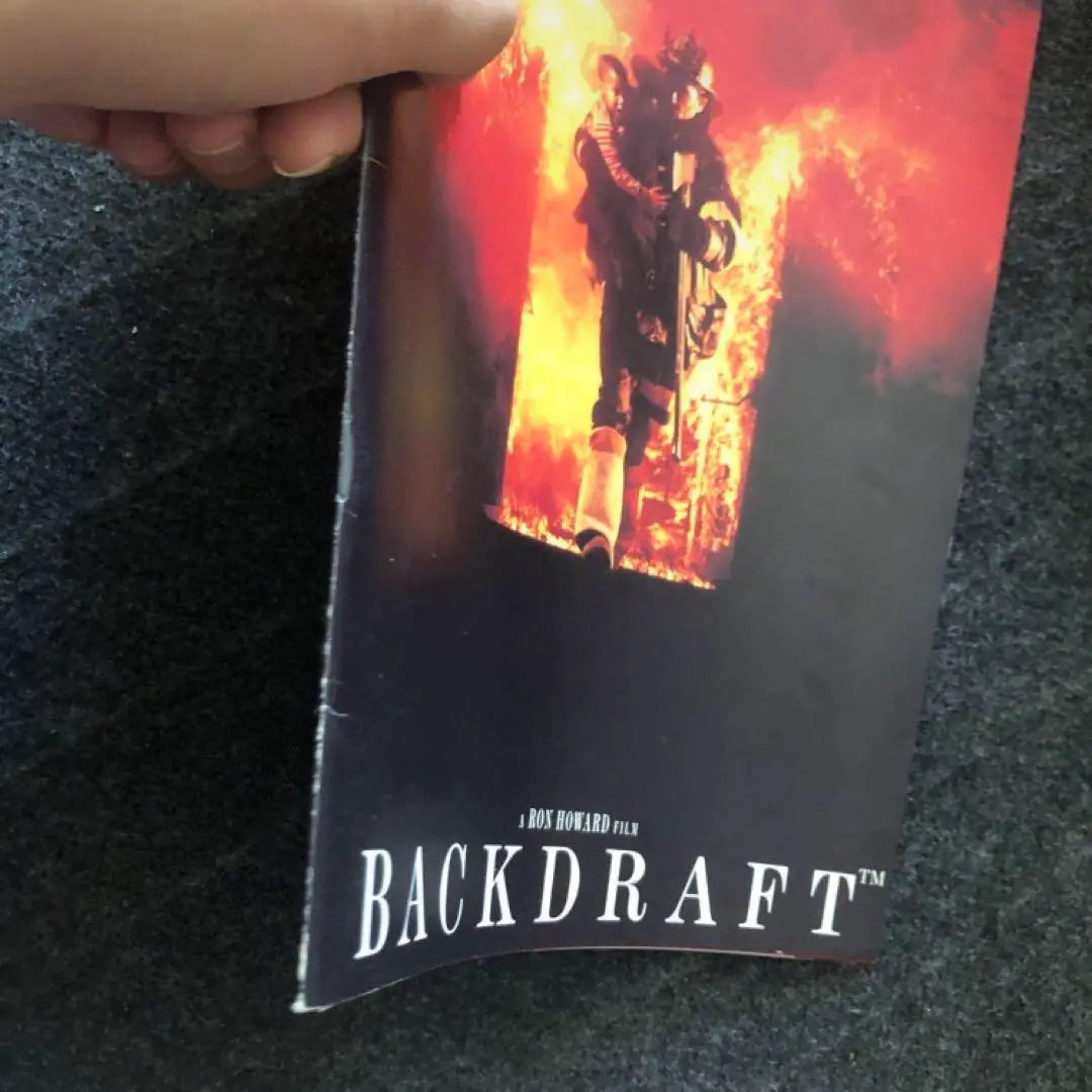 BACKDRAFT Bag Draft Brochure Movie Foreign Movies Brochure