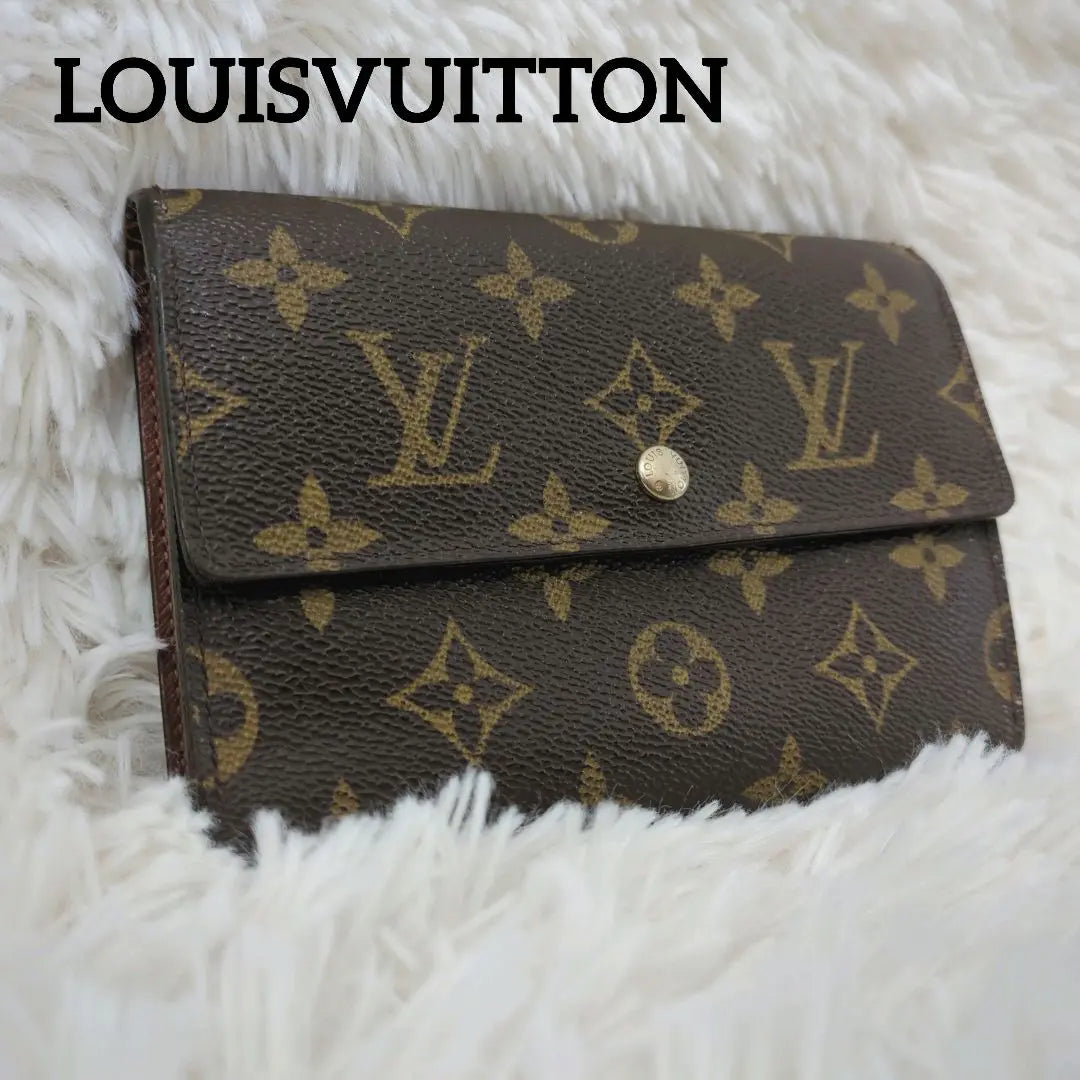 ✨Buen estado✨ Cartera larga triple con monograma Porte Tresor Etuy Papie de Louis Vuitton | ✨良品✨ルイヴィトン モノグラム ポルトトレゾールエテュイパピエ 三つ折り長財布