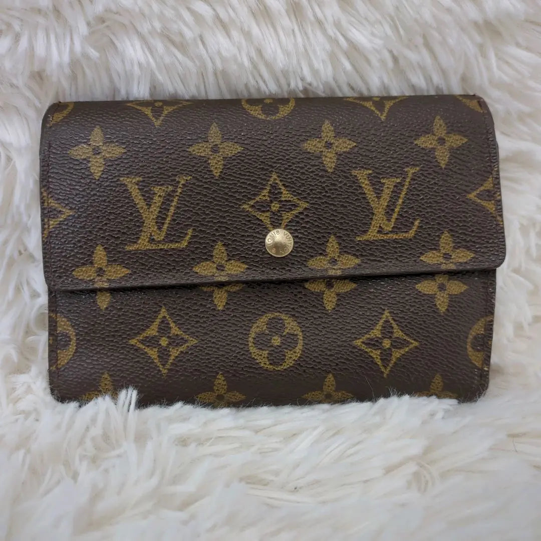 ✨Buen estado✨ Cartera larga triple con monograma Porte Tresor Etuy Papie de Louis Vuitton | ✨良品✨ルイヴィトン モノグラム ポルトトレゾールエテュイパピエ 三つ折り長財布