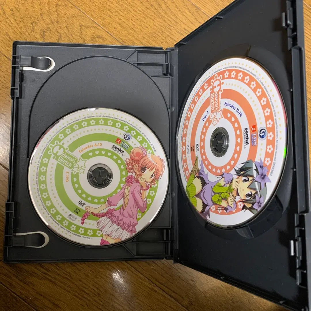 North American version Hidamari Sketch 1.2.3 DVD 3 pieces set