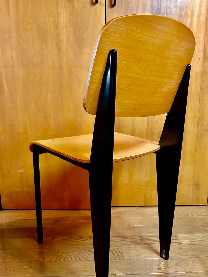 Nuevo conjunto clásico de 2 sillas STANDARD CHAIR de Jean Prouve reimpresión