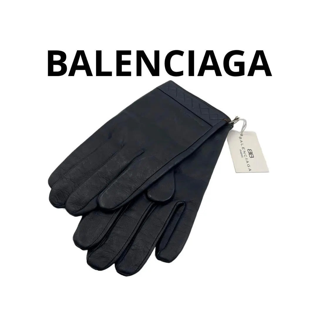 Guantes de piel de cordero de BALENCIAGA en color negro