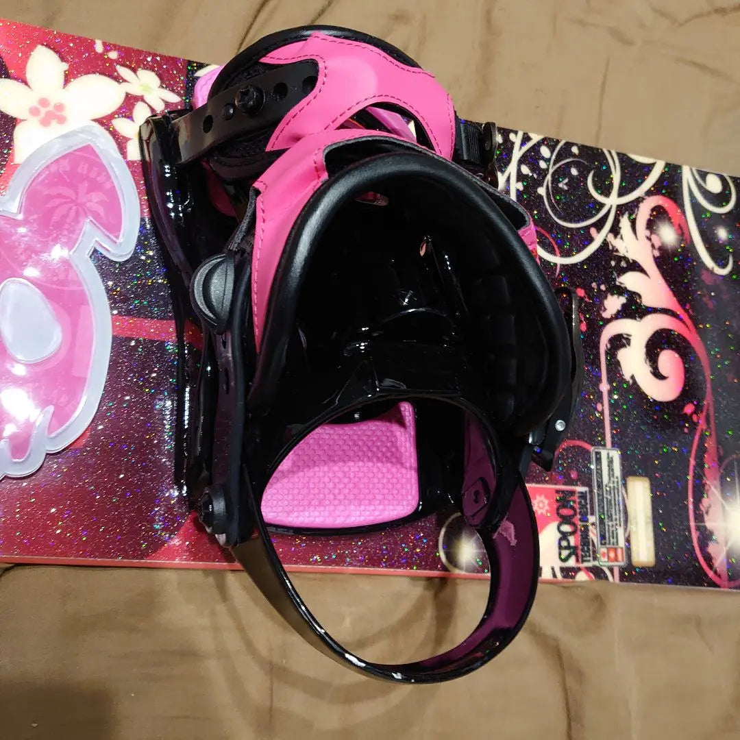 SPOON Snowboard Board & Binding Set for Women | SPOON　スノーボード　板&バインディングセット　女性用