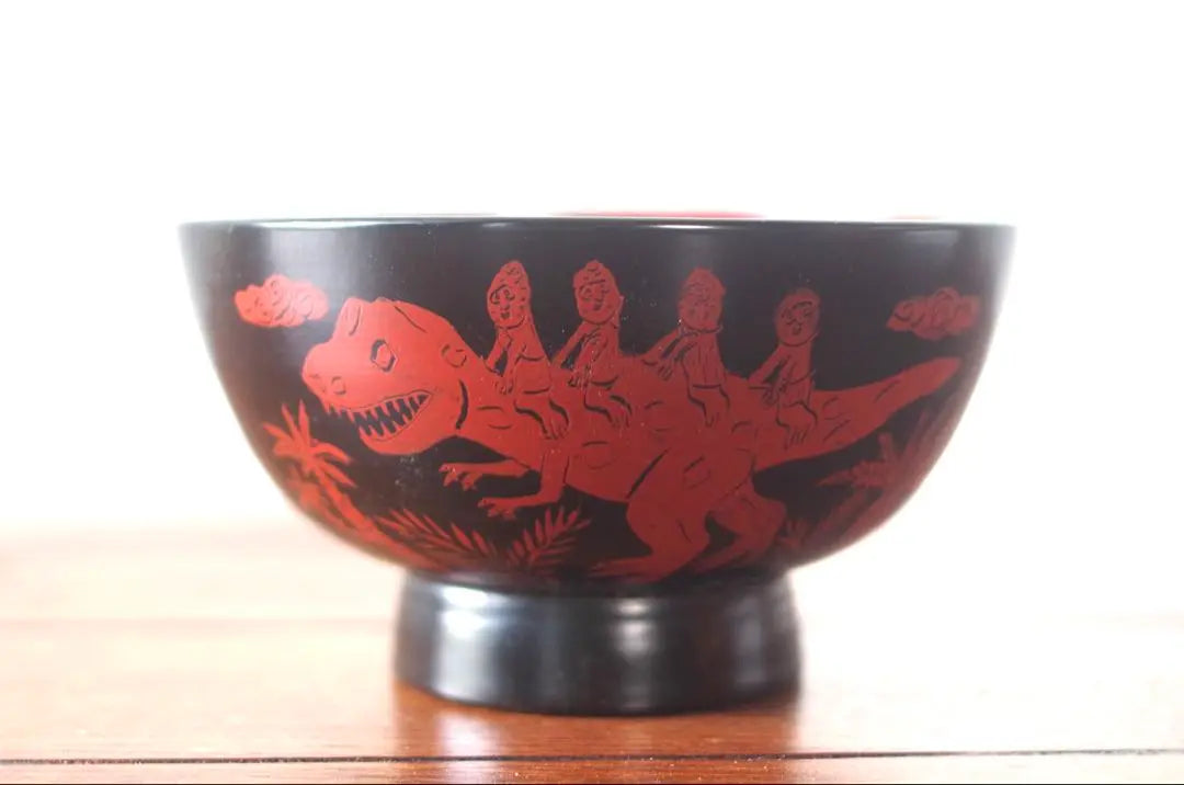 Toyonaga Morito and Wood Lacquer Tokeshi Collaboration Bowl