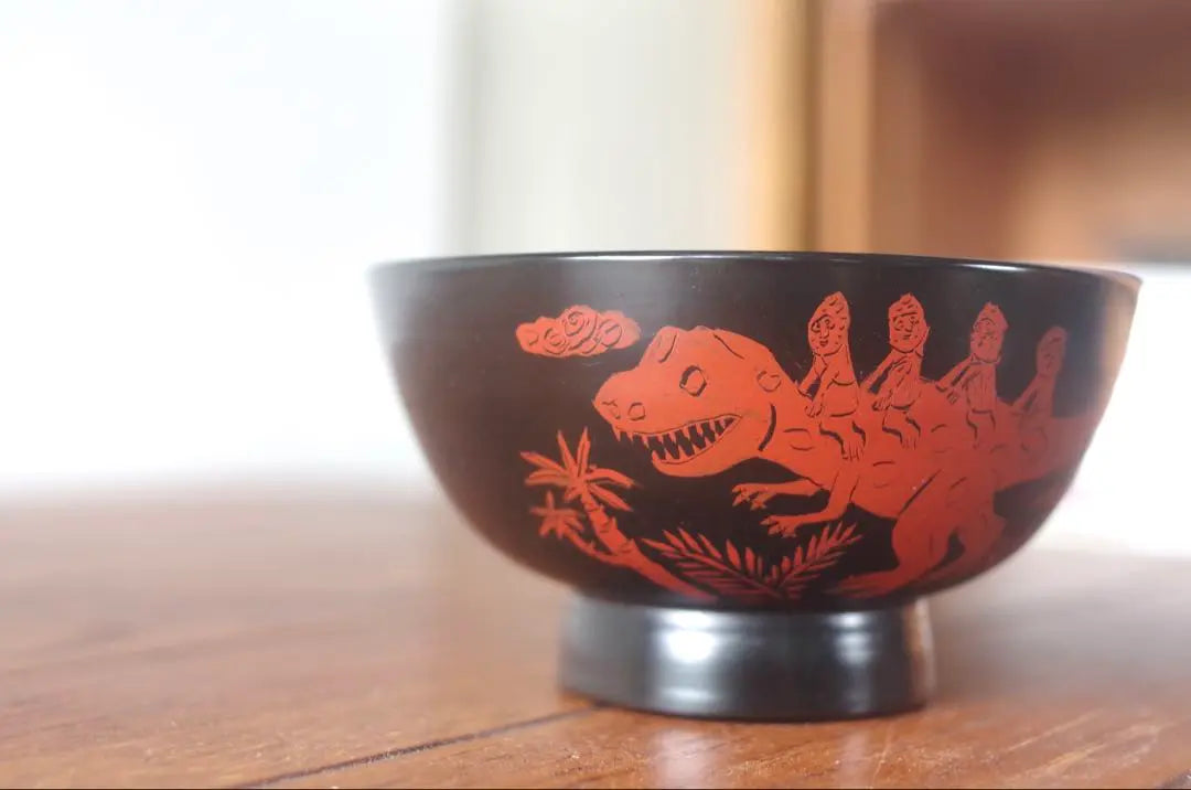 Toyonaga Morito and Wood Lacquer Tokeshi Collaboration Bowl