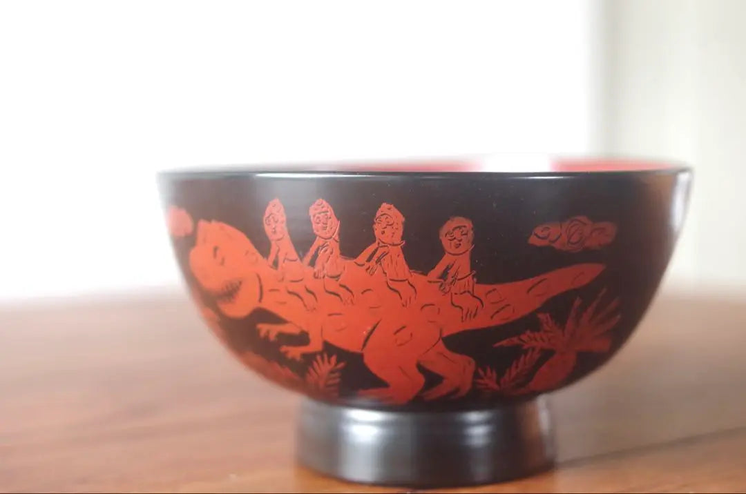 Toyonaga Morito and Wood Lacquer Tokeshi Collaboration Bowl