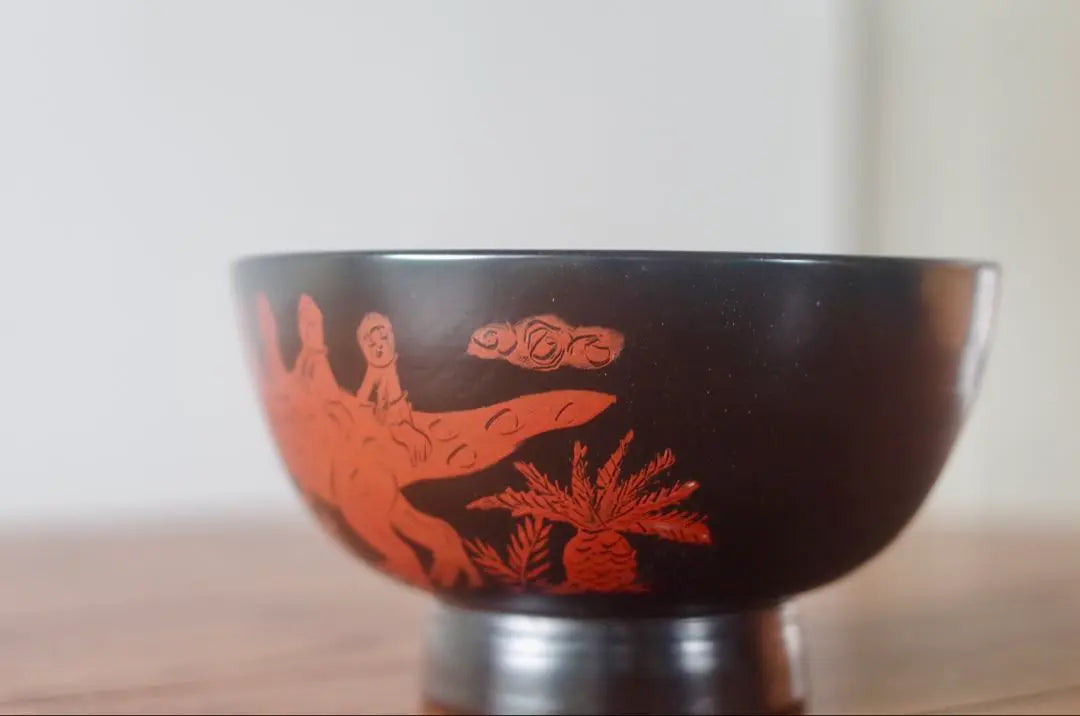 Toyonaga Morito and Wood Lacquer Tokeshi Collaboration Bowl