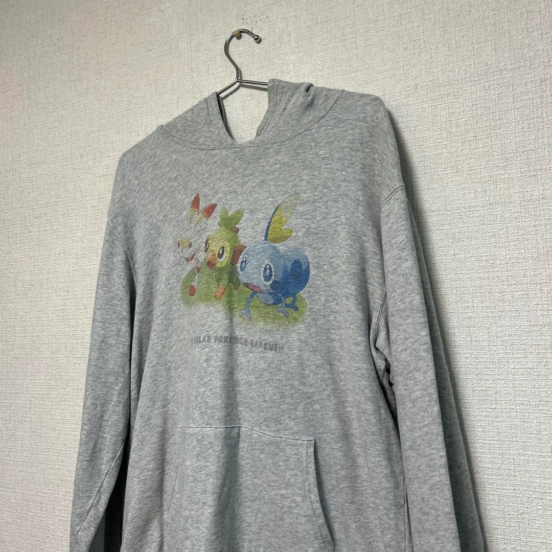 ★Super rare★ Pokemon Center, three great people, hoodie, Sarunori, Hibani, Messon