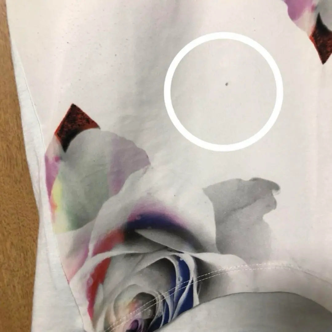 [Wonderful design❗️] Paul Smith White Rose T-shirt Y2K