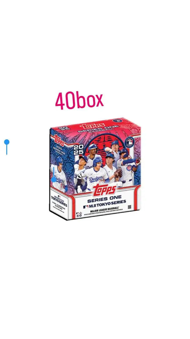 [Nuevo y sin abrir] 40BOX 2025 Topps Tokyo Series Megabox