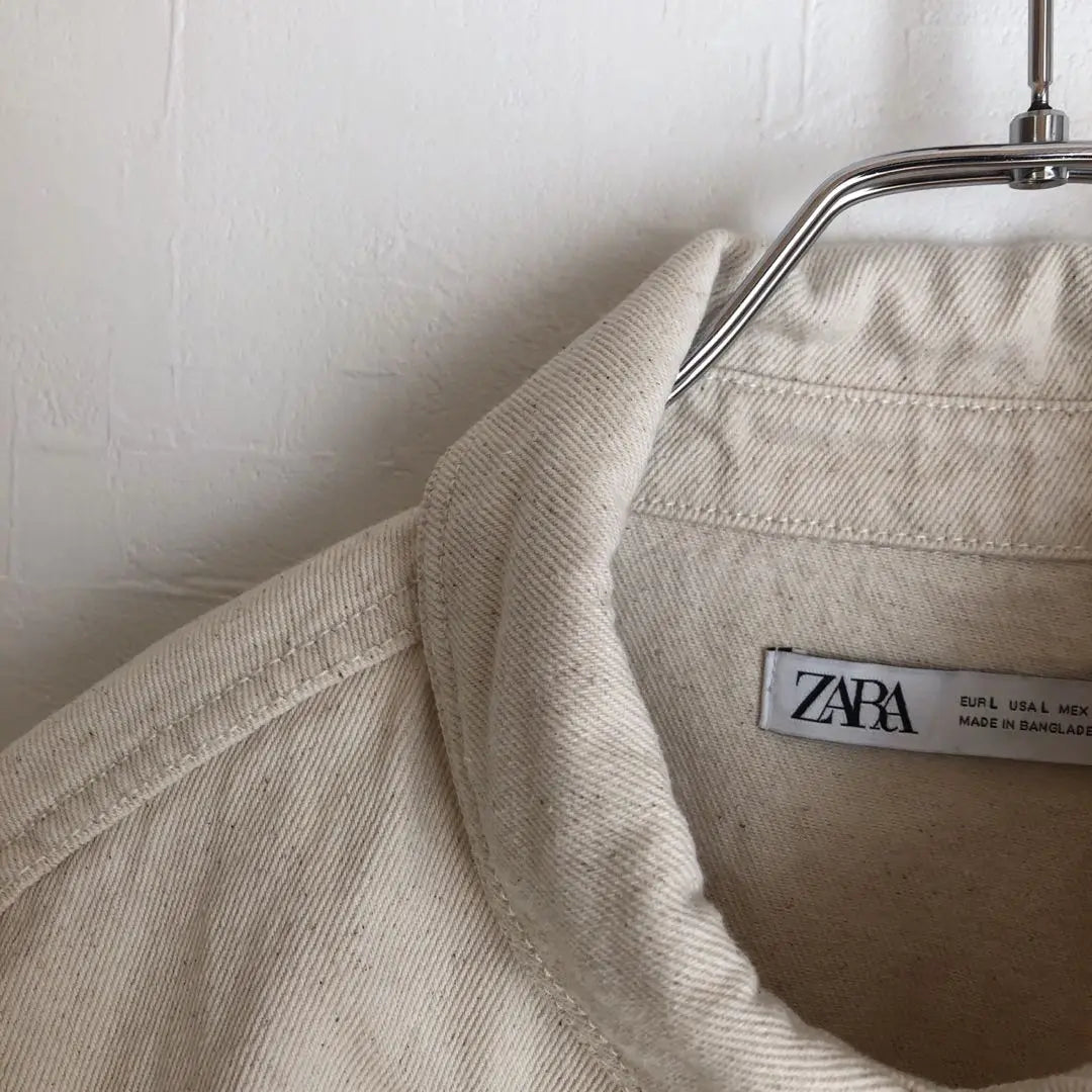 Zala Chaqueta vaquera Cazadora Bolsillo exterior Casual Algodón