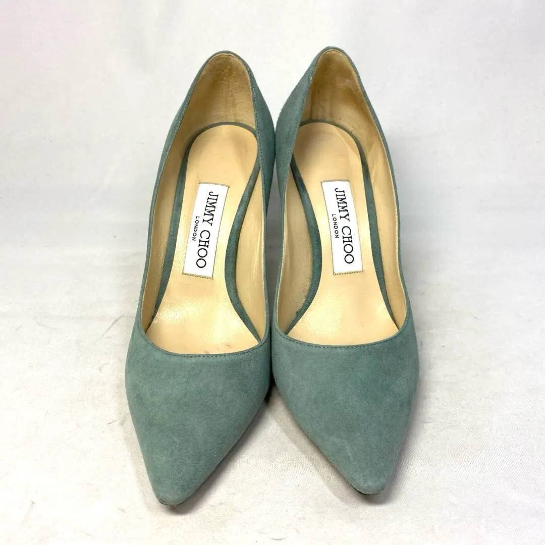 Jimmy Choo Mint Green Pumps Size notation "35 1/2" 22.5cm