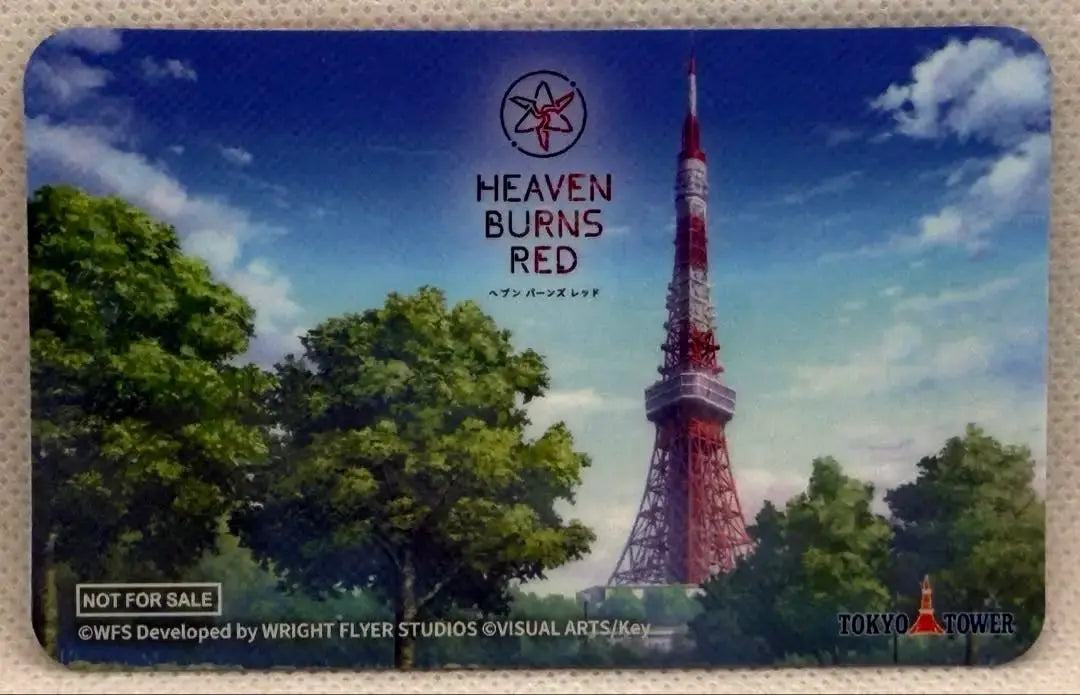 Heaven Burns Red Tokyo Tower Asakura Karen Style Illustration Card Hebban