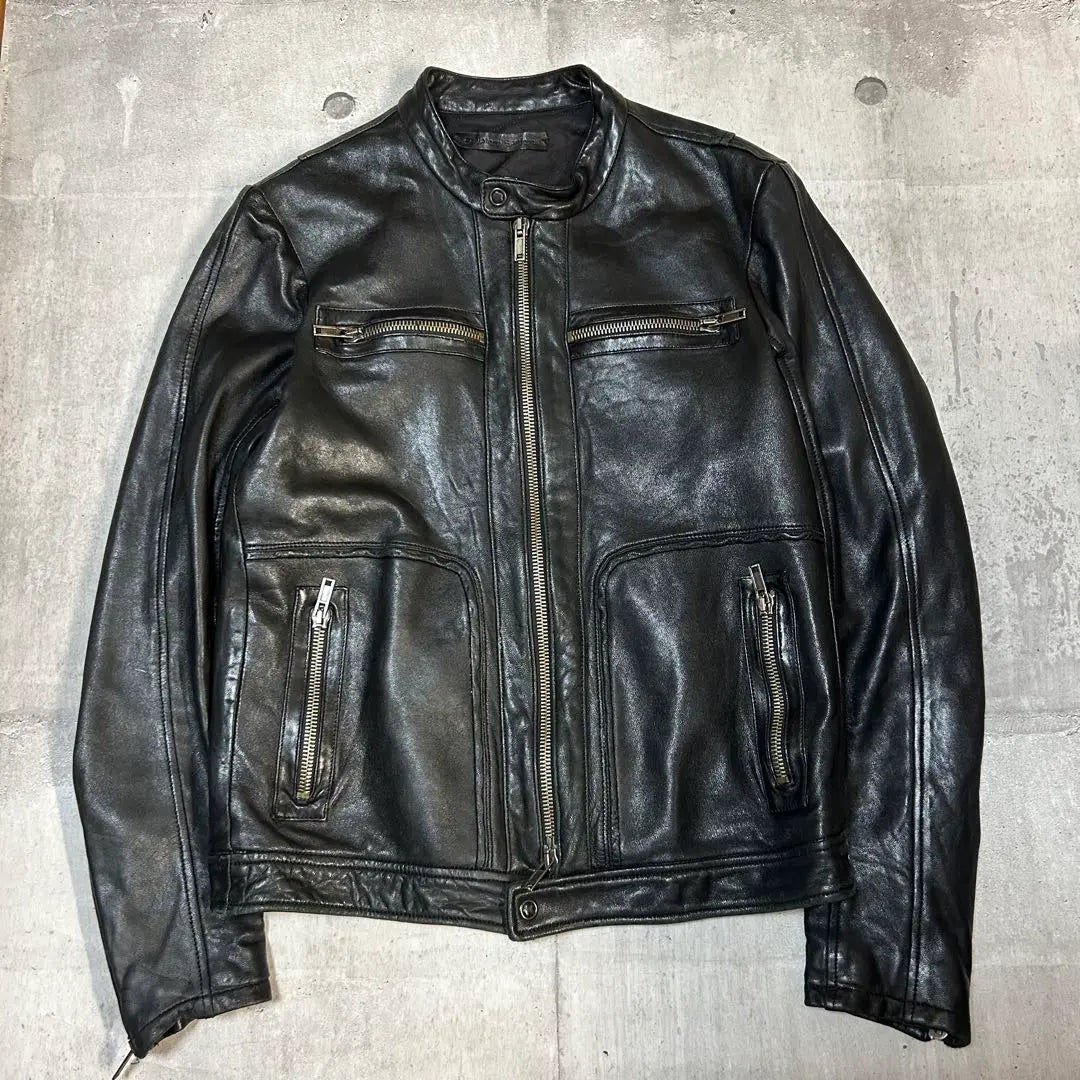 00s Salvatore Santoro leather jacket