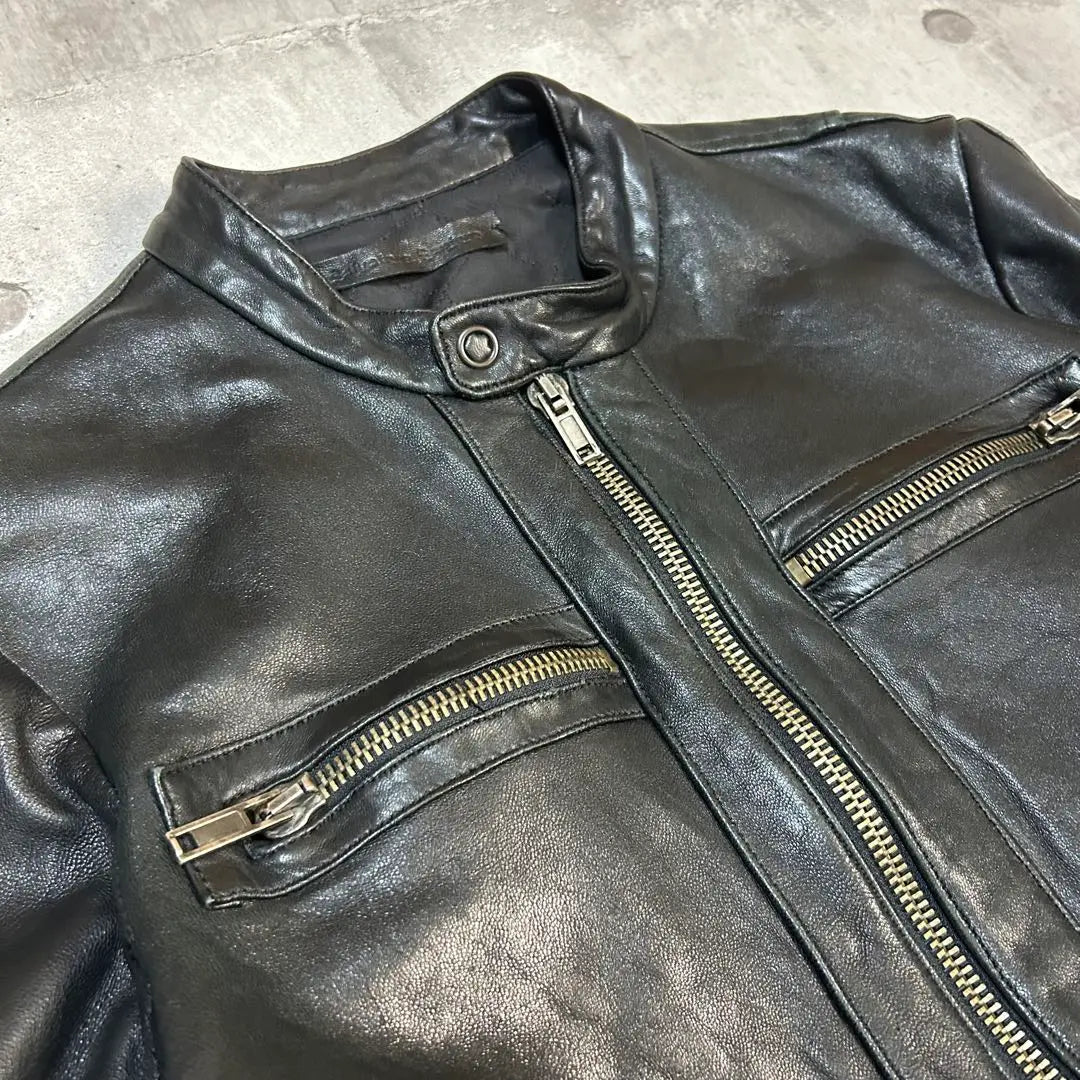 00s Salvatore Santoro leather jacket