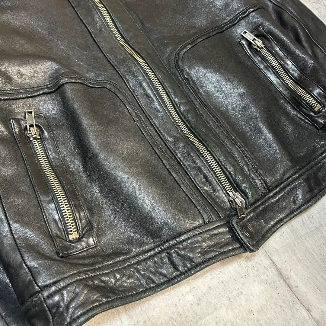 00s Salvatore Santoro leather jacket