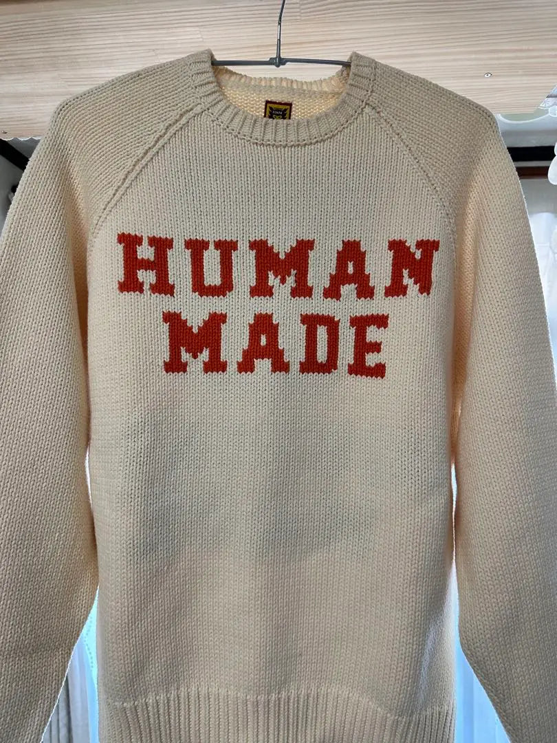 [HUMAN MADE] Bearla Grand knit sweater L size beautiful goods! ! !