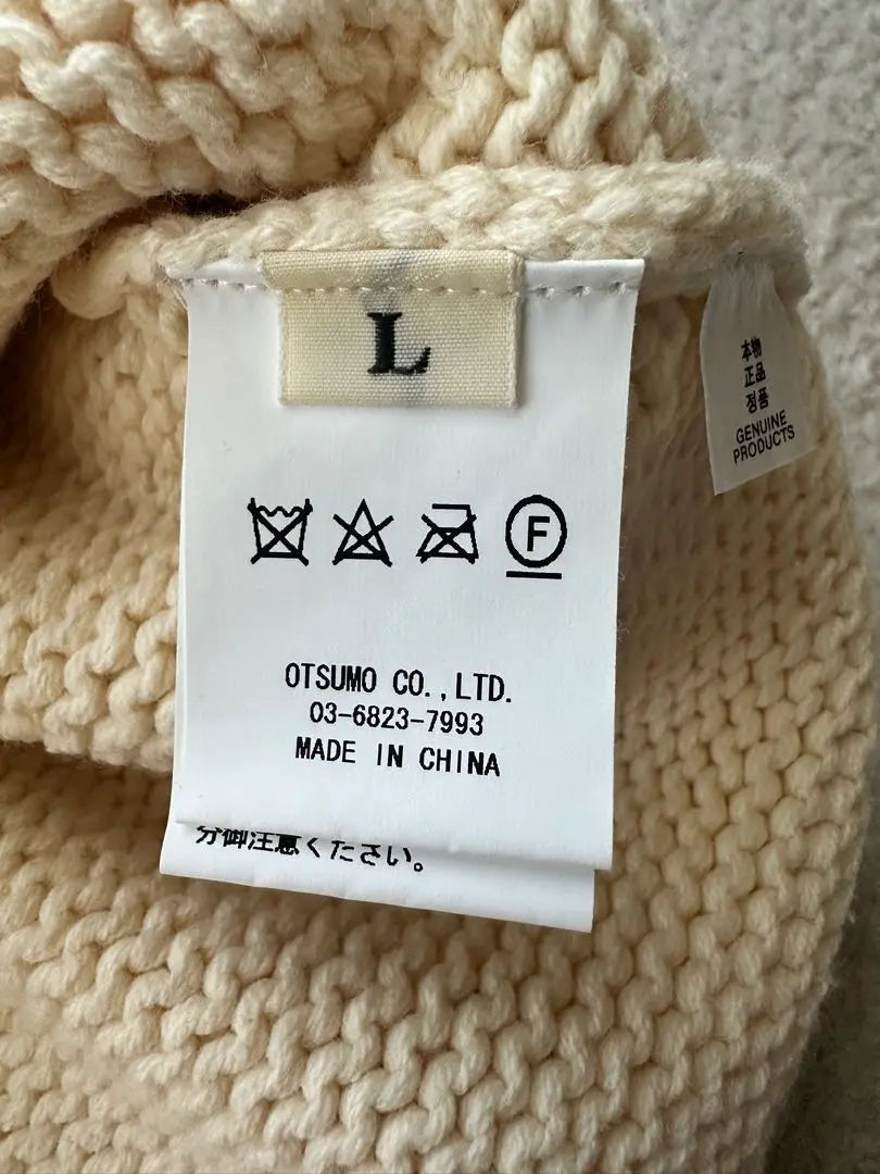 [HUMAN MADE] Bearla Grand knit sweater L size beautiful goods! ! !