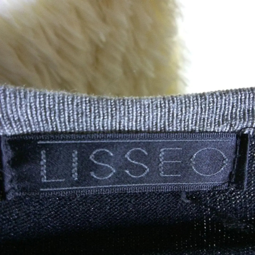 Liseo [L] Vestido hasta la rodilla para mujer, sencillo, para estar en casa, relajante, negro