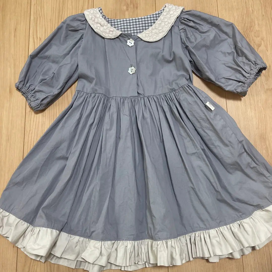 Handmade ♡ Sailor One Piece Princess Princess Frill Powan Sleeve