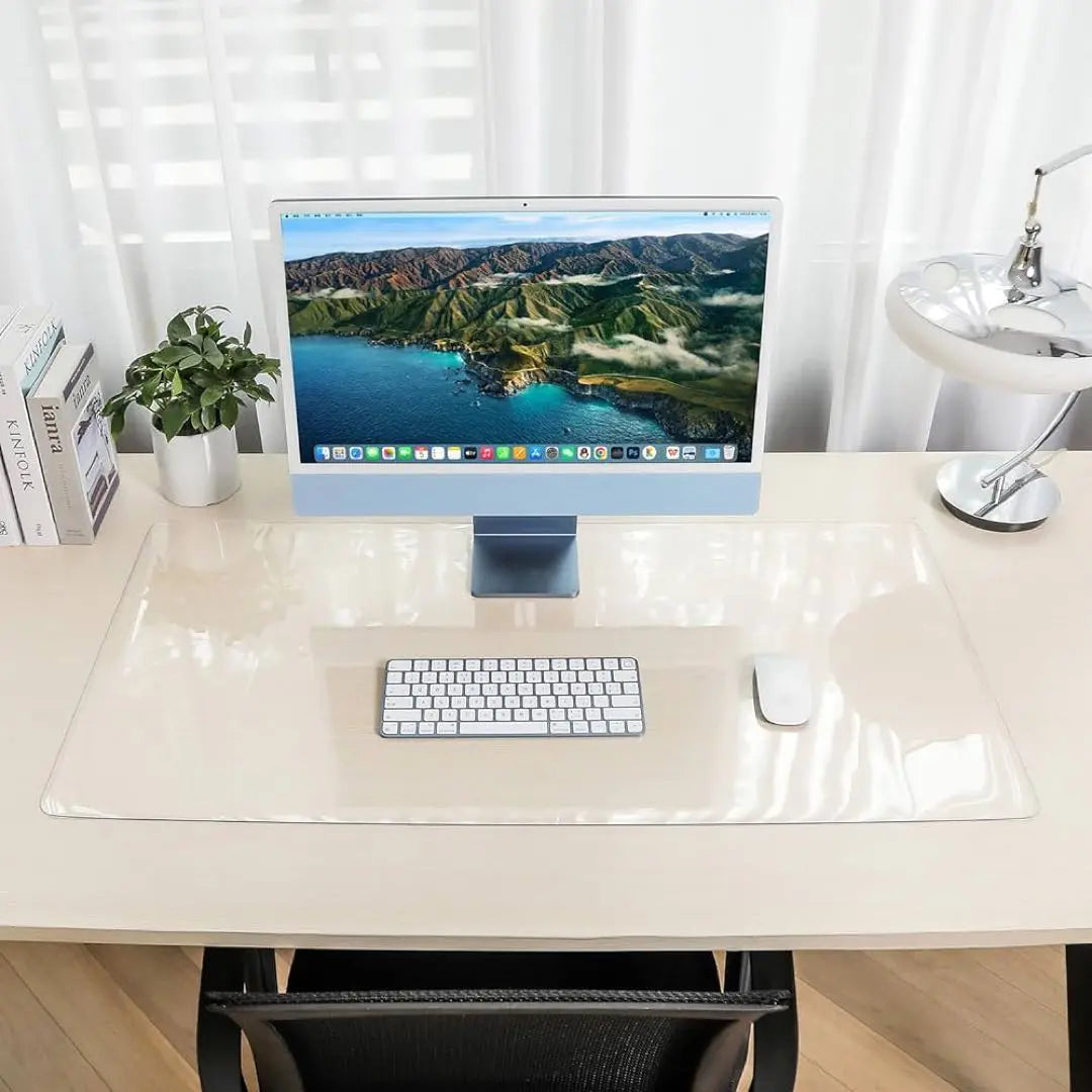 Transparent PVC table mat clear dustproof / waterproof / endurance / learning desk office | 透明 PVC製 テーブルマット クリア 防塵・防水・耐久・学習机 オフィス