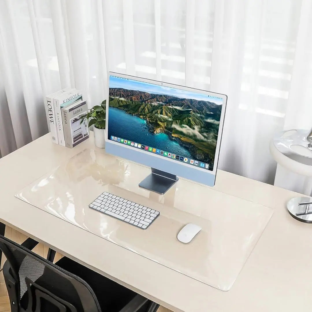 Transparent PVC table mat clear dustproof / waterproof / endurance / learning desk office | 透明 PVC製 テーブルマット クリア 防塵・防水・耐久・学習机 オフィス