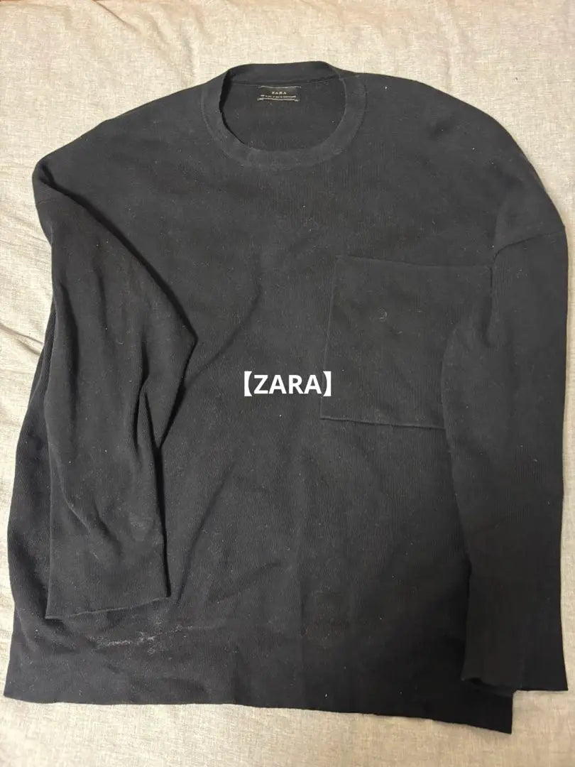 [ZARA] Knit sweatshirt