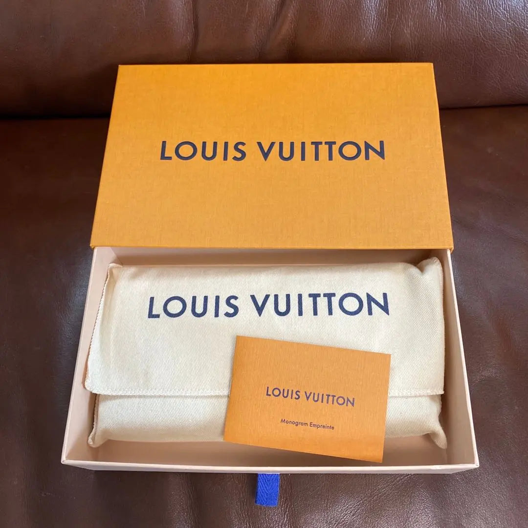 ♻️Buen estado♻️Louis Vuitton♻️Monograma♻️Enplant♻️Billetera larga con cremallera